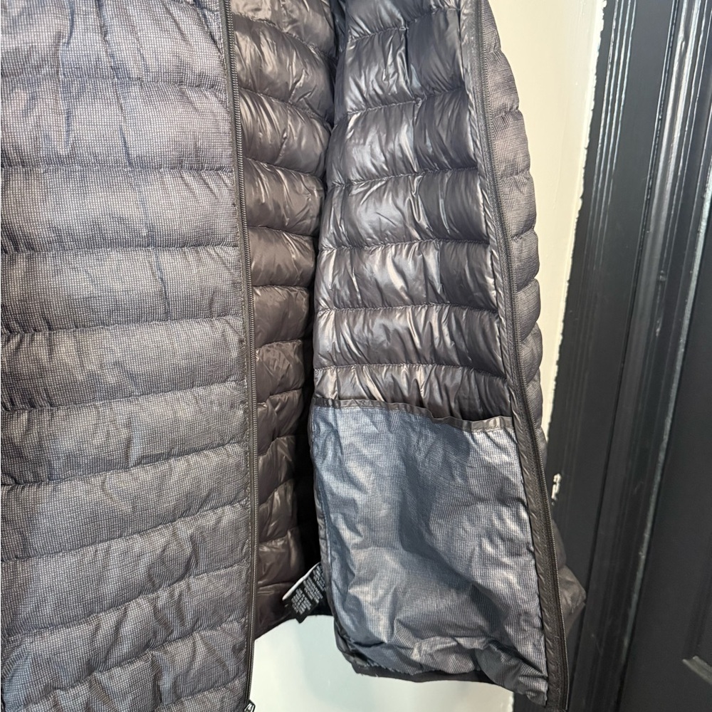 Hawke & Co Sport Light Gray Puffer Jacket | XL | Duck Down Fill - Picture 4 of 7